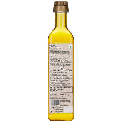 Vedaka Cold Pressed Sesame Oil - Distacart