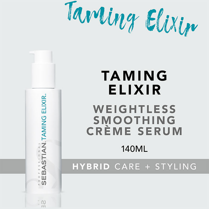 Sebastian Professional Taming Elixir Weightless Smoothing Creme Hair Serum - Distacart