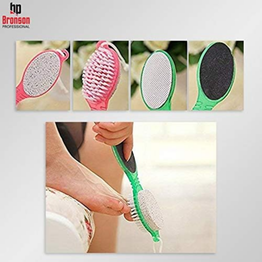 Bronson Professional 4 In 1 Foot Filer and Pedicure Tool - Dista