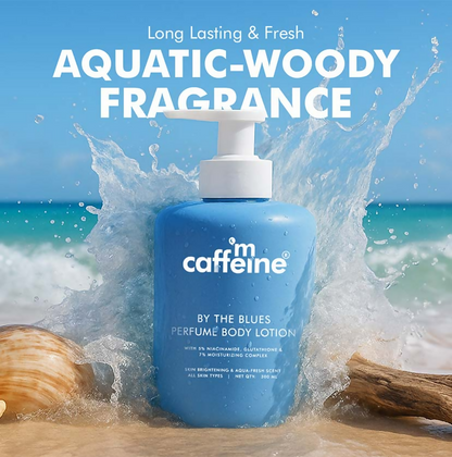 mCaffeine By The Blues Perfume Body Lotion - Distacart