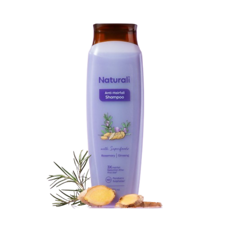 Naturali Anti-Hairfall Shampoo with Rosemary Oil & Ginseng Extract - Distacart