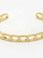 Thumbnail for NVR Men's Gold Plated Cuff Bracelet - Distacart