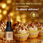 Thumbnail for Faces Canada Comfy Matte Velvet Touch Lipstick - Toffee Drizzle 08 - Distacart