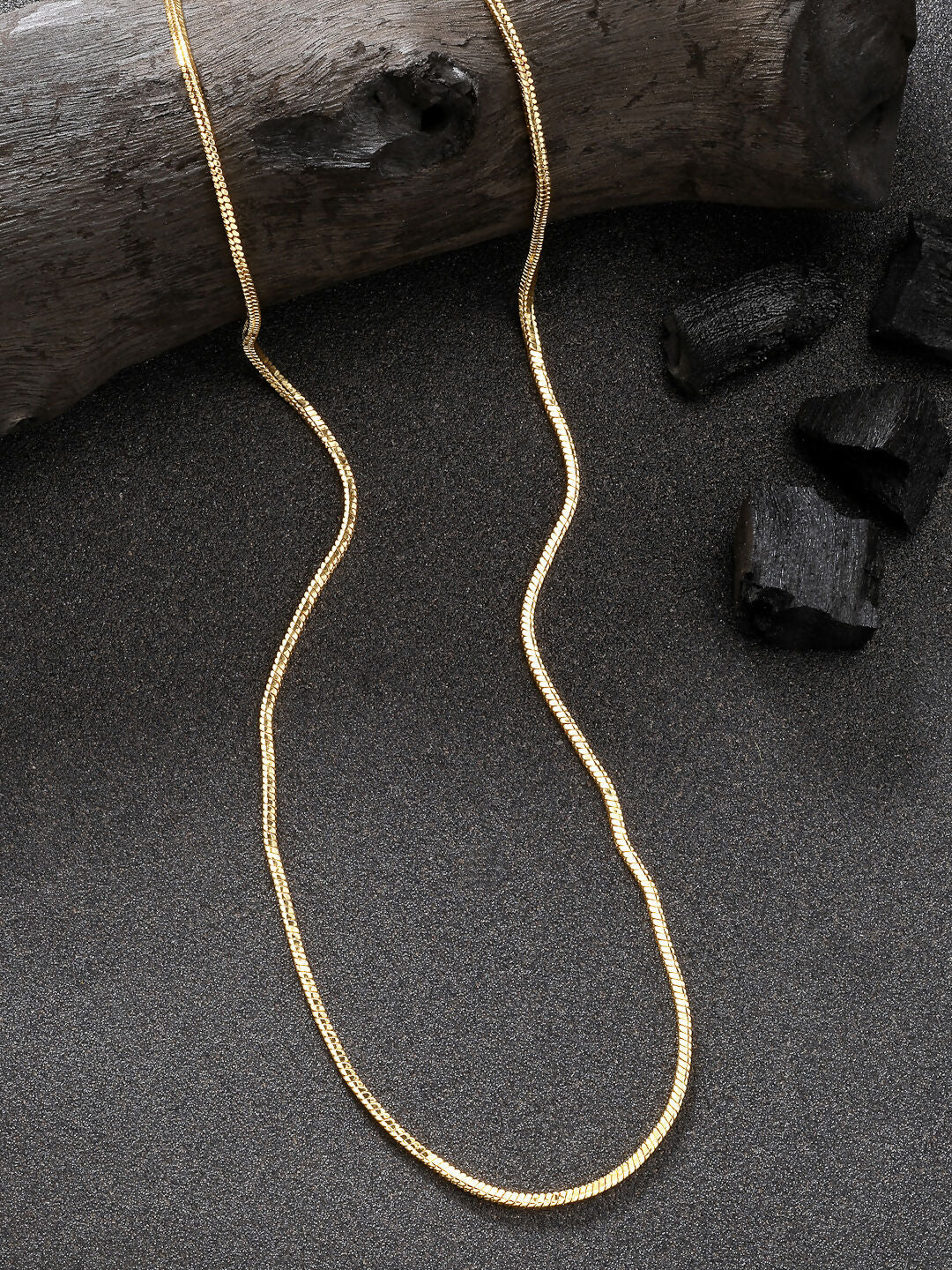 NVR Women's Set of 2 Silver & Gold Rhodium-Plated Minimal Chain - Distacart