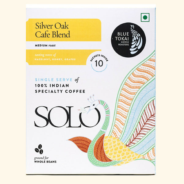 Blue Tokai Silver Oak Blend Medium Roast Single Serve - Distacart