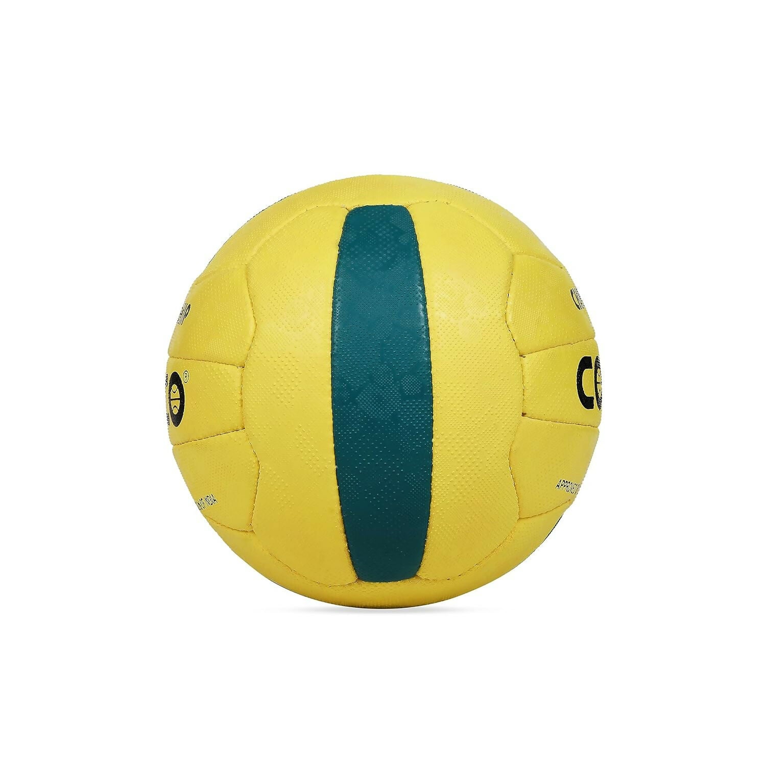 Cosco Rubber Throw Ball Size 5 (Yellow & Green) - Distacart
