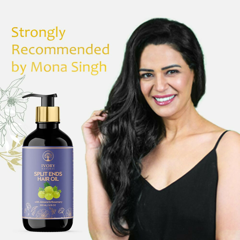 Ivory Natural Splits Ends Repair Hair Oil - Natural Hair Therapy For Split Ends And Hair Wellness - Distacart