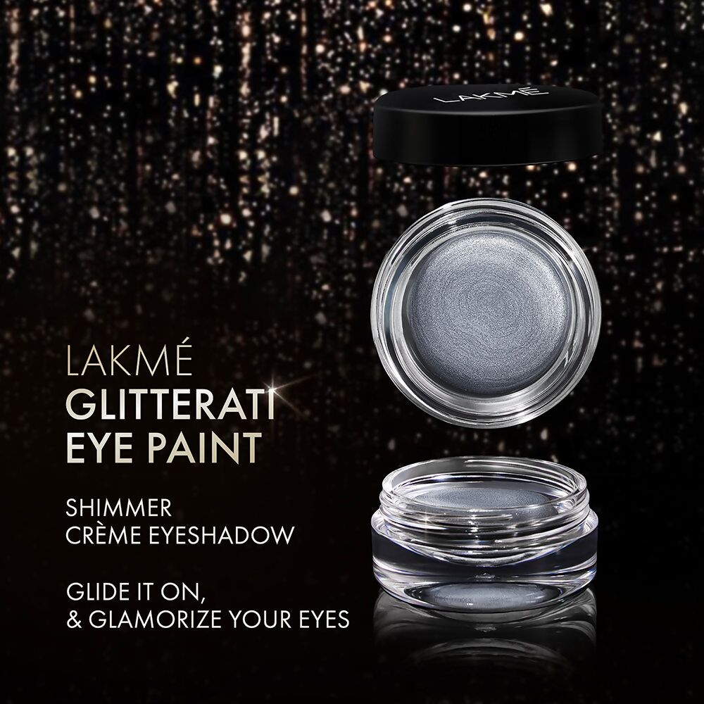 Lakme Absolute Explore Eye Paint - Shimmering Silver - Distacart