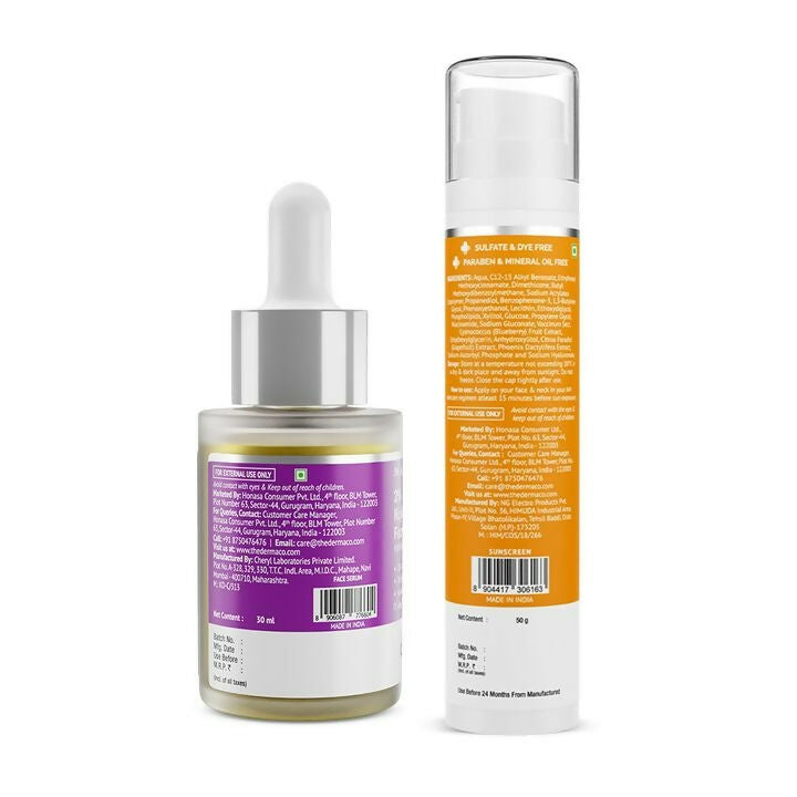 The Derma Co Radiant & Glowing Skin Combo - Distacart