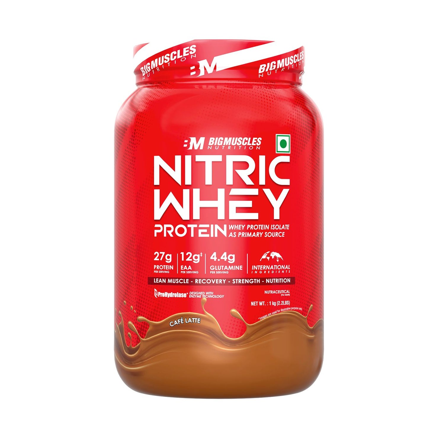 Big Muscles Nutrition Nitric Whey Protein - Distacart