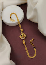 Thumbnail for Fancy Gold-Polished Bracelet By House of Ree - Distacart