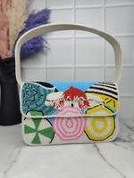 Thumbnail for New Stylish Partywear Multi Beaded Sling Bag for Womens by House of Ree - Distacart
