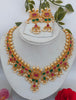 Ruby Emeralds Guttapoosalu Bridal Multicolor Jewelry Set - Distacart