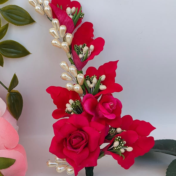 Pink Flower Brooch - Distacart