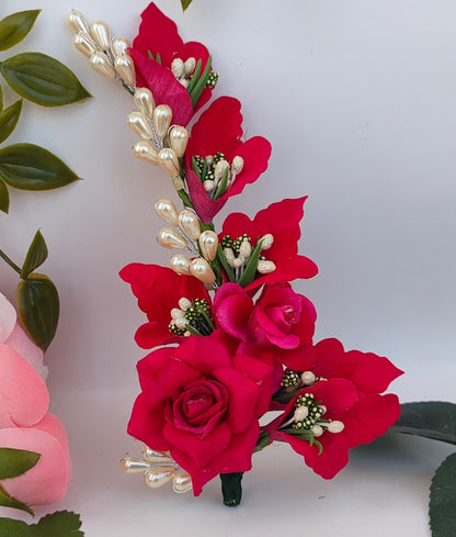 Pink Flower Brooch - Distacart