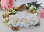 Thumbnail for White Bridal Flower Hair Accessories - Distacart