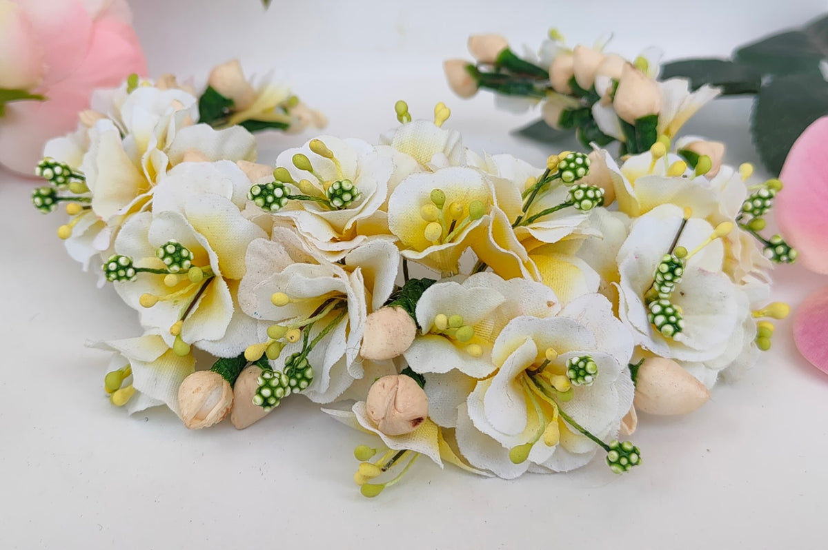 White Trendy Bridal Hair Accessories - Distacart