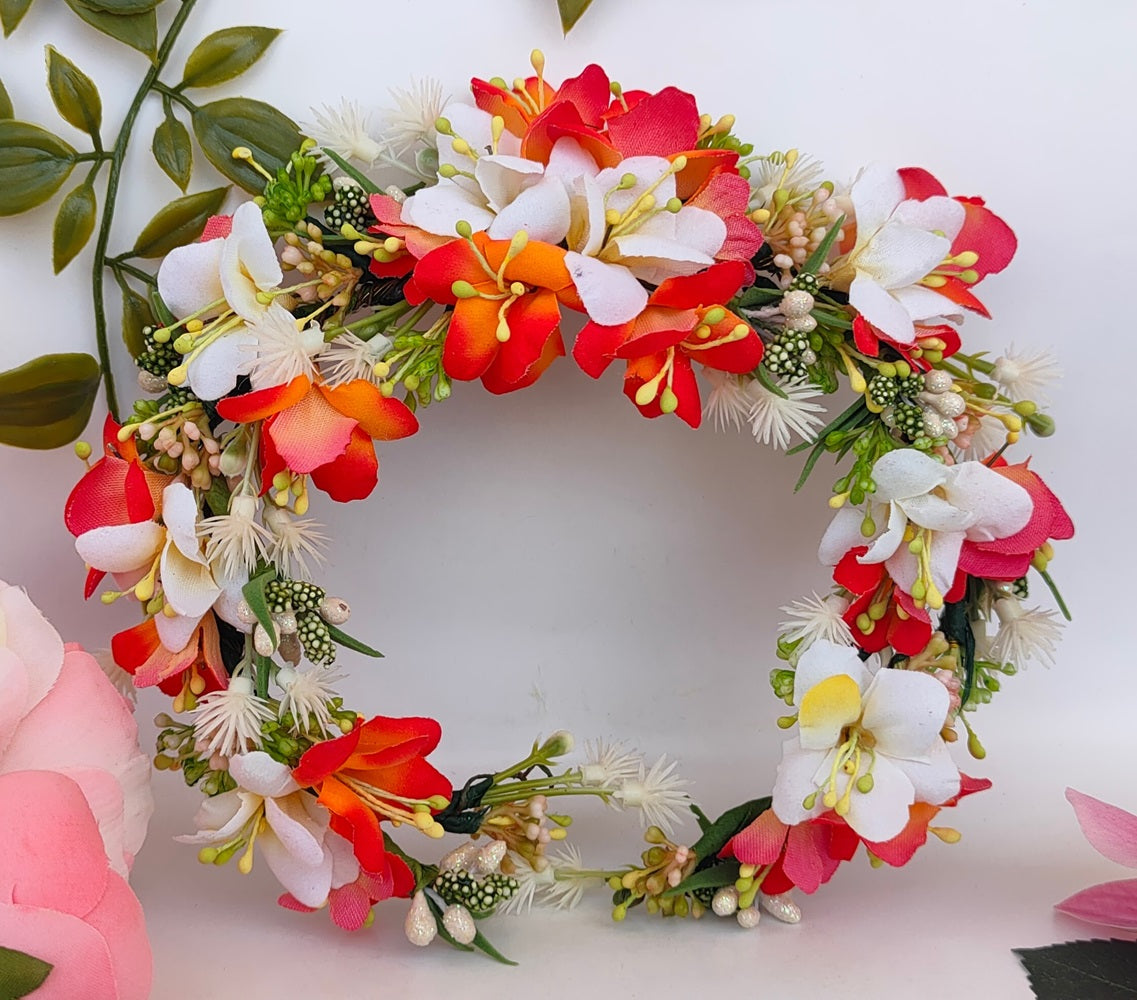 Orange Bridal Hair Accessories - Distacart