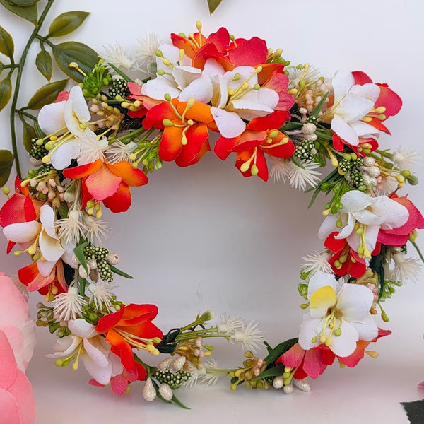 Orange Bridal Hair Accessories - Distacart