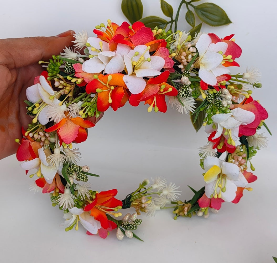 Orange Bridal Hair Accessories - Distacart