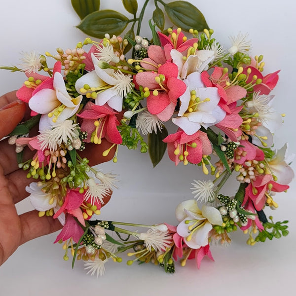 Peach Bridal Hair Accessories - Distacart