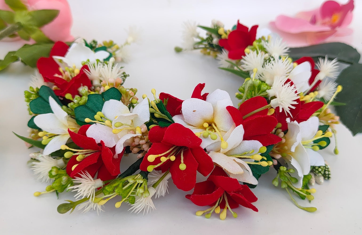 Red Bridal Hair Accessories - Distacart