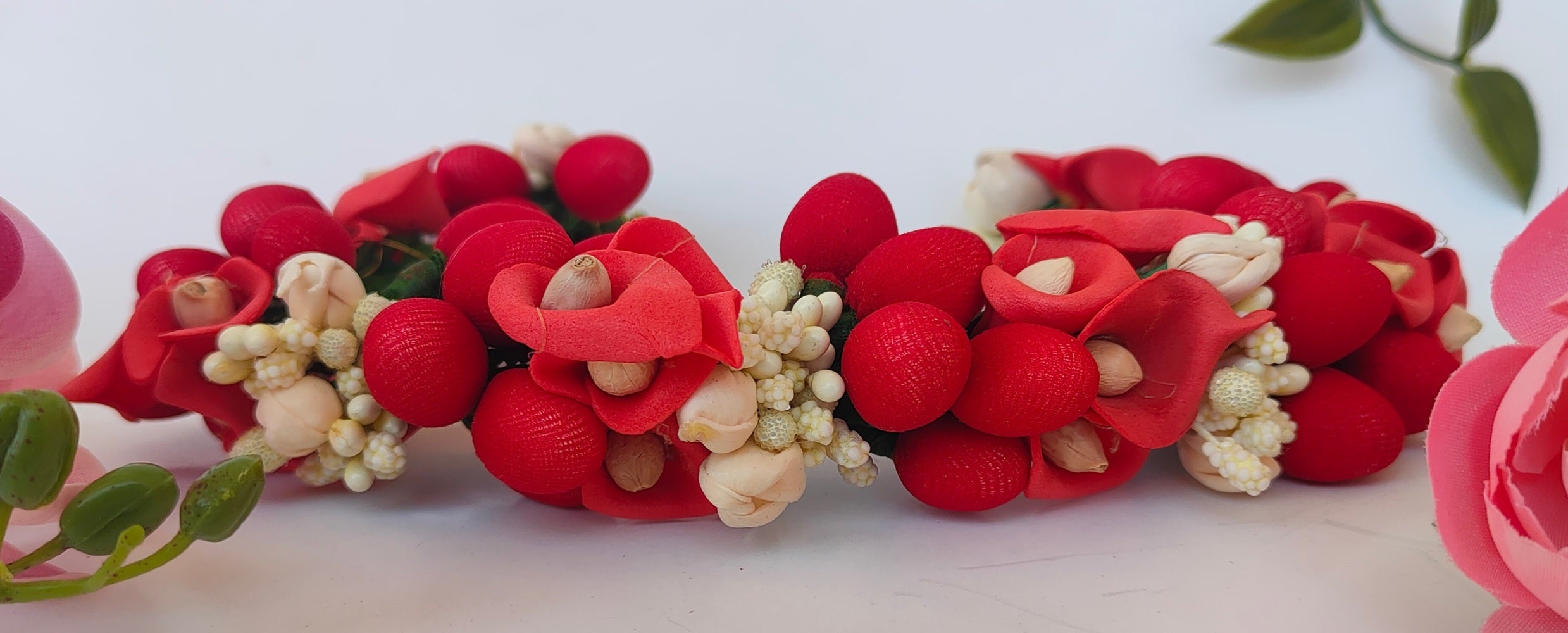 Orange Flower Gajra - Distacart