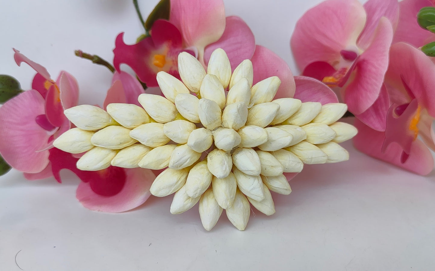 Artificial Jasmine Hair Clip - Dista