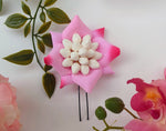 Thumbnail for Baby Pink Flower Brooch - Dista