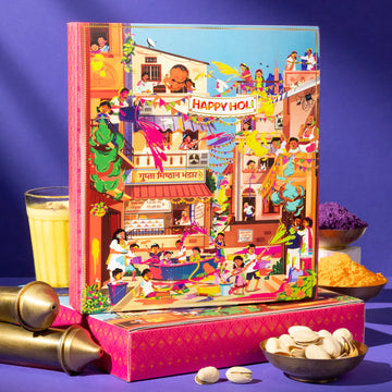 Phool Holi Mohalla Pop-Up Gulaal Box - Distacart
