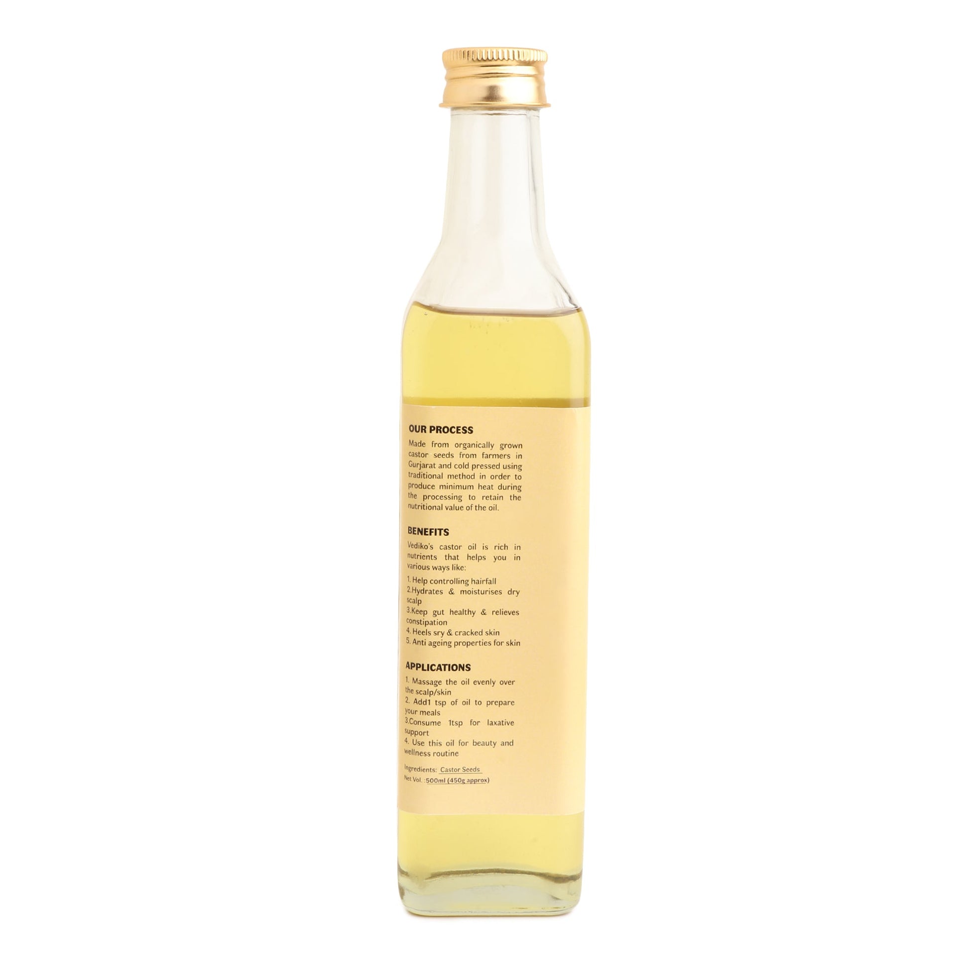 Vediko Origins Castor Oil - Distacart