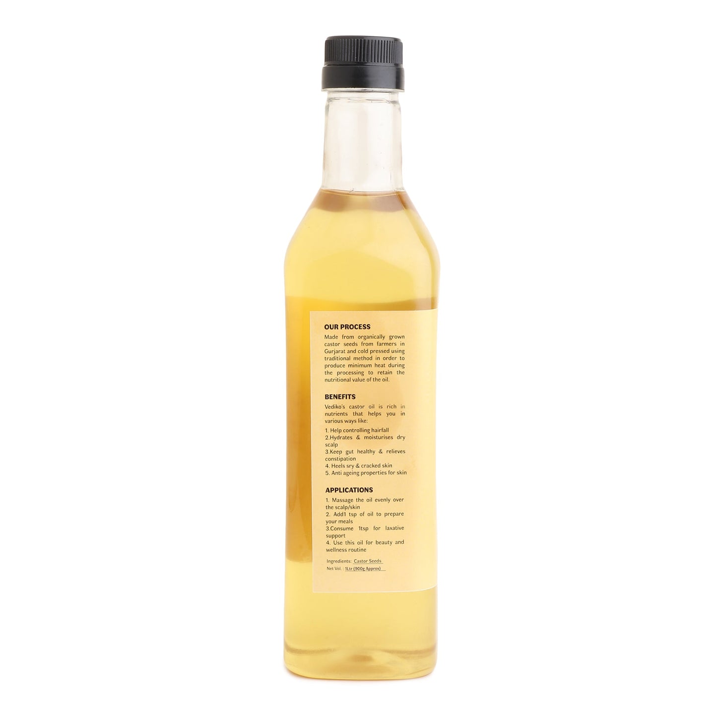 Vediko Origins Castor Oil - Distacart