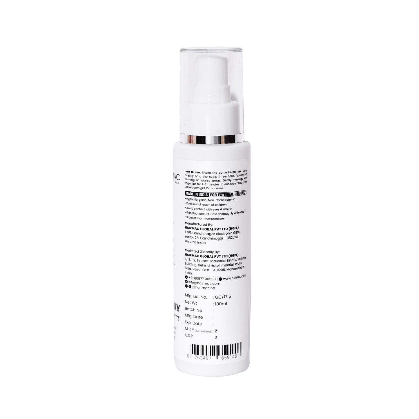 Hairmac Rosemary Hair Growth Spray - Dista