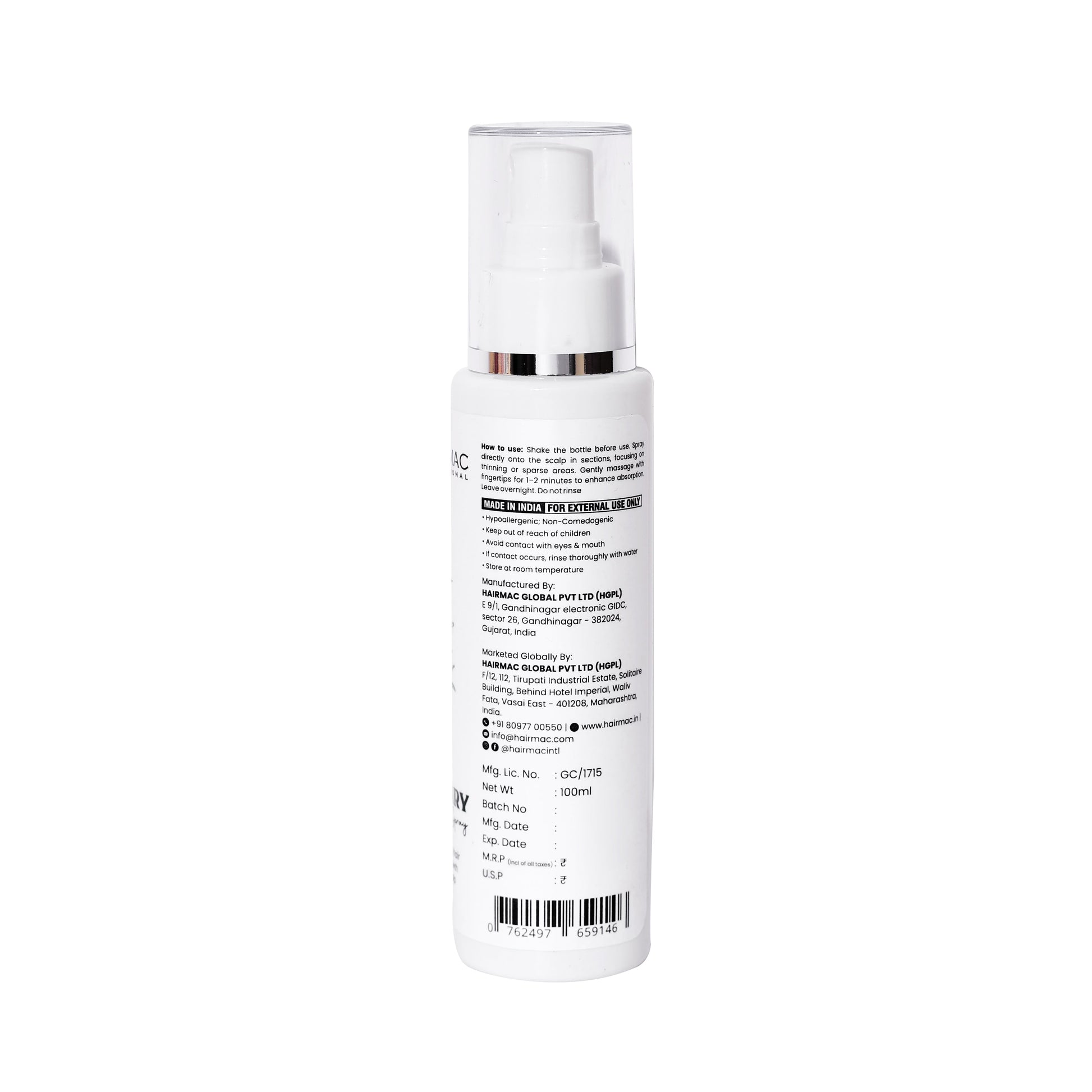 Hairmac Rosemary Hair Growth Spray - Dista
