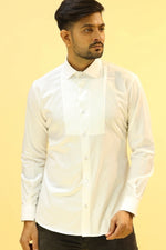 Thumbnail for Duende Designer White Shirt-Tuxedo Shirt by Hilo Design