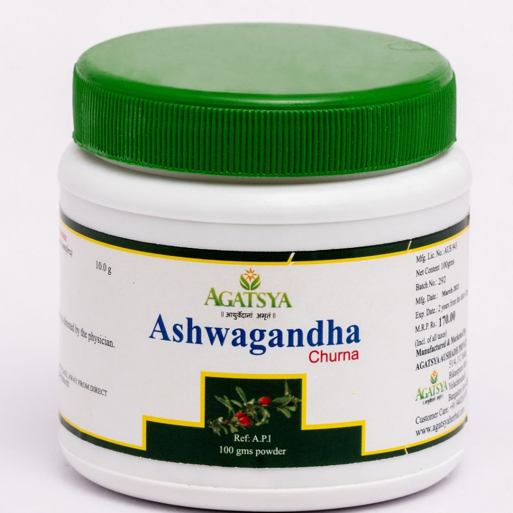 Agatsya Ashwagandha Churna - Distacart