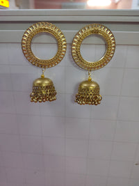 Thumbnail for MS Fashion India Traditional Sun Shape Jhumka Earrings For Women And Girls - Distacart