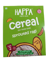 Thumbnail for Happa Organic Baby Food Sprouted Ragi Porridge Mix-Stage 2 - Distacart