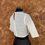 Thumbnail for Radiant Glow Cream Coloured Cotton Less Ready to Wear Blouse - kapda Tailor - Distacart