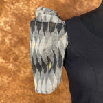 Thumbnail for Aurora Black Black Coloured Cotton / Chanderi Ready to Wear Blouse - kapda Tailor - Distacart