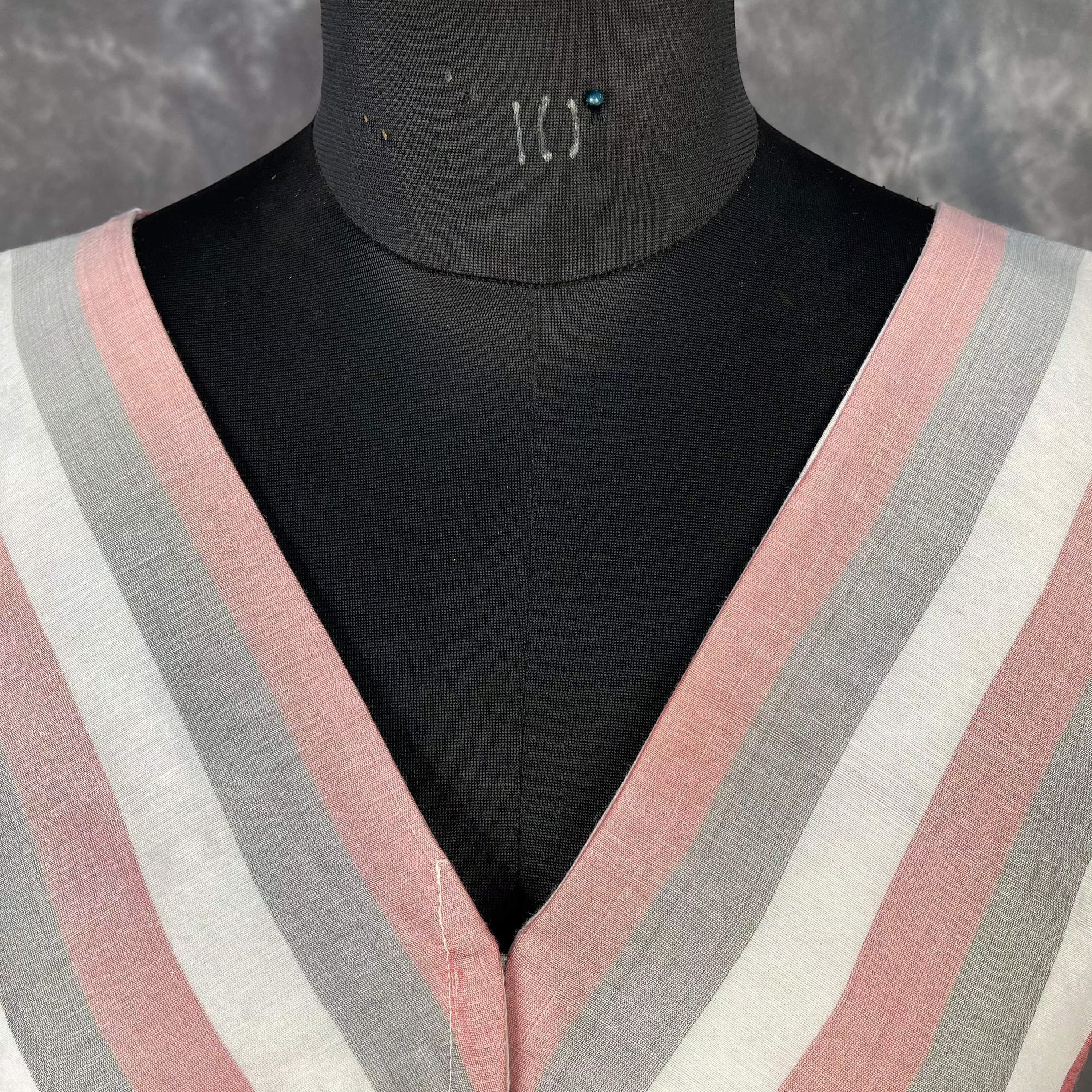 Funky Fusion Multis Strip Color Coloured Chanderi Cotton Ready to Wear Blouse - kapda Tailor - Distacart
