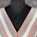 Thumbnail for Funky Fusion Multis Strip Color Coloured Chanderi Cotton Ready to Wear Blouse - kapda Tailor - Distacart
