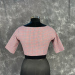 Thumbnail for Asymmetric Symmetry Multi Color Coloured Cotton Ready to Wear Blouse - kapda Tailor - Distacart
