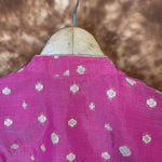 Thumbnail for Mann Mohanaa Pink Coloured Chanderi Broket Ready to Wear Blouse - kapda Tailor - Distacart