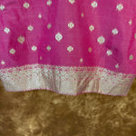 Thumbnail for Mann Mohanaa Pink Coloured Chanderi Broket Ready to Wear Blouse - kapda Tailor - Distacart