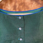 Thumbnail for Hari Bhari Zindagi Green Coloured Chanderi Ready to Wear Blouse - kapda Tailor - Distacart