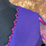 Thumbnail for Khwaabon Ka Jharokha Blue Coloured Cotton Silk /Silk Ready to Wear Blouse - kapda Tailor - Distacart
