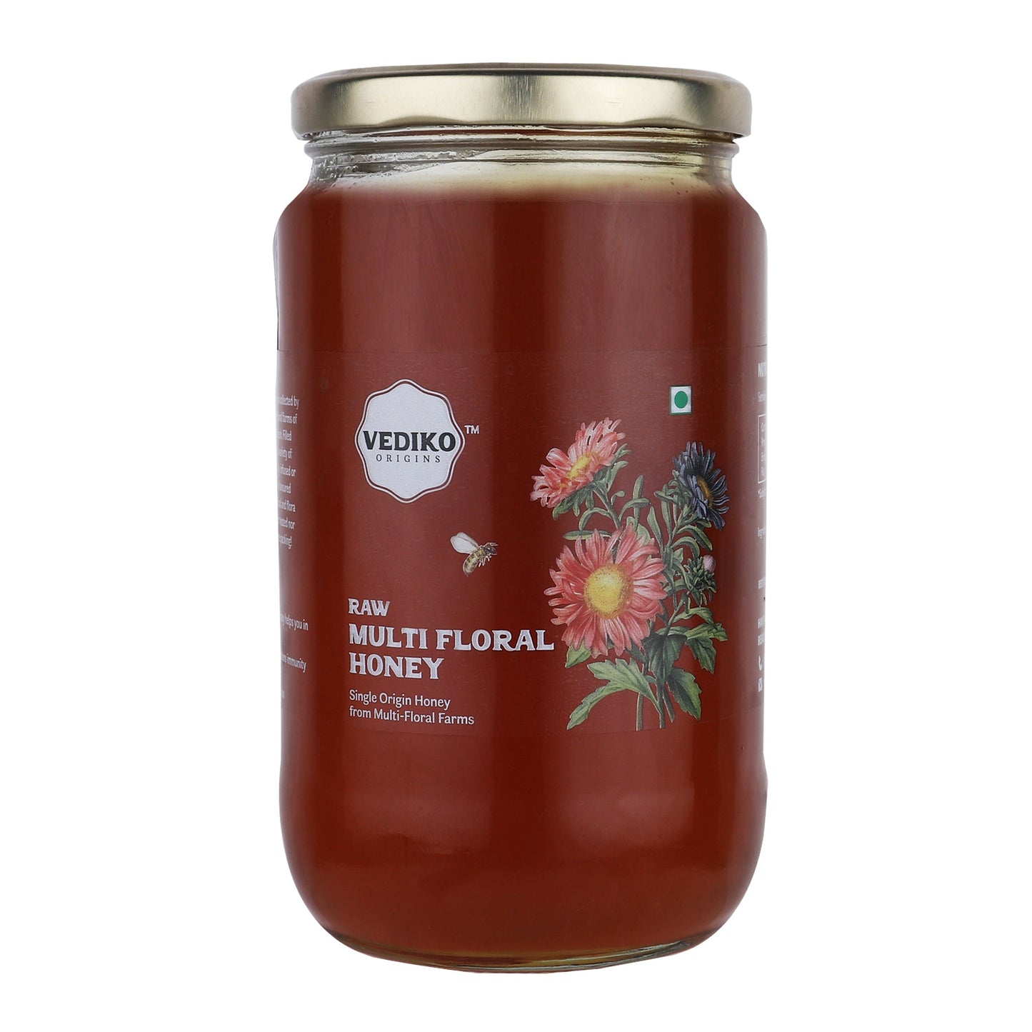Vediko Origins Raw Multi Floral Honey - Distacart