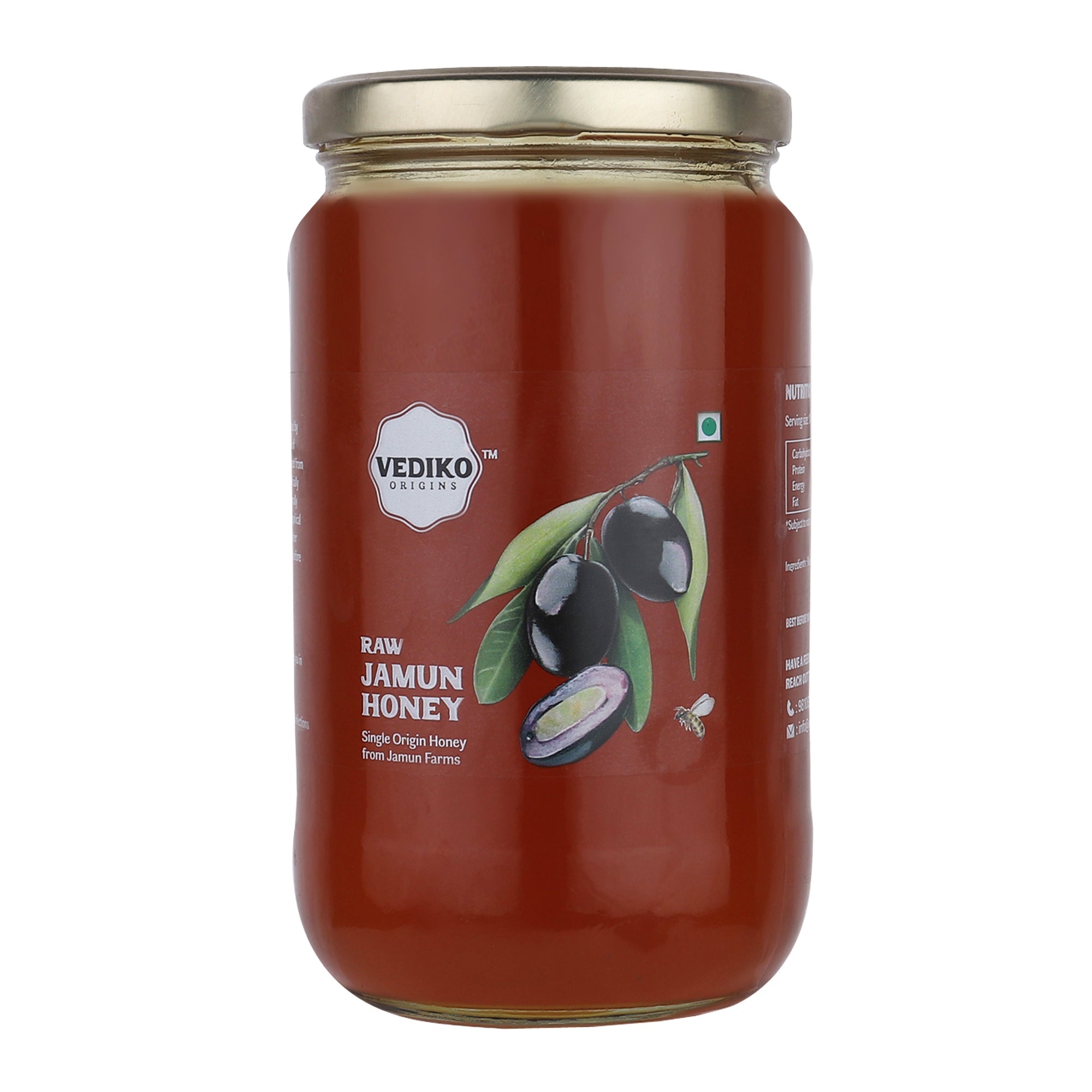 Vediko Origins Raw Jamun Honey - Distacart