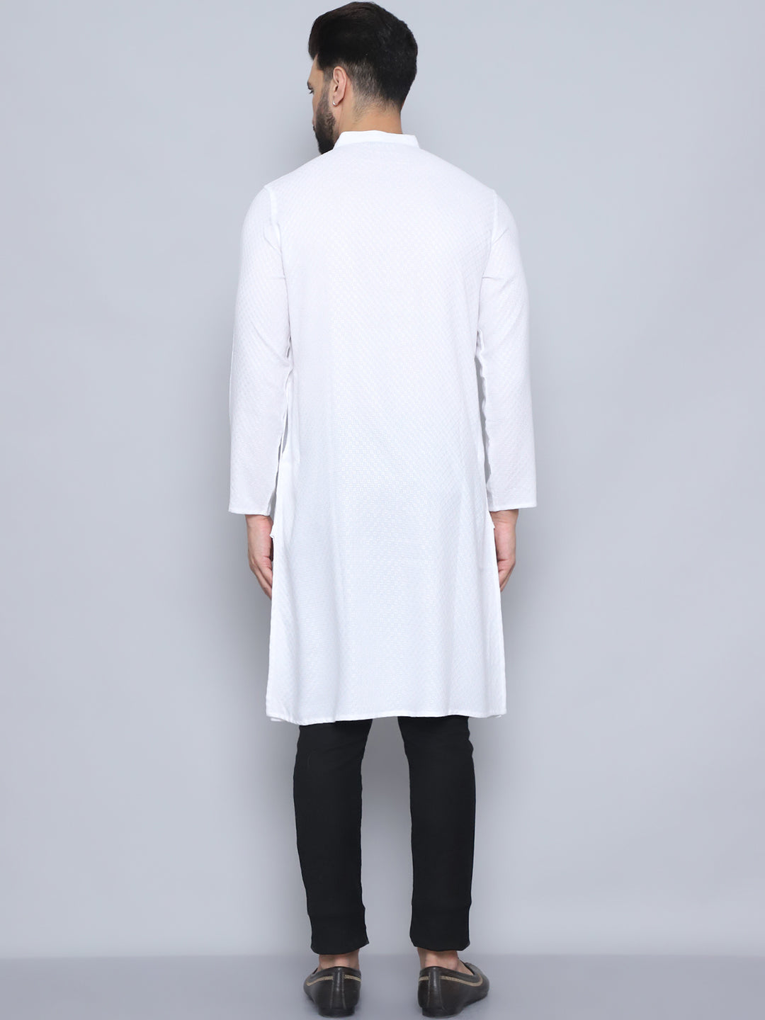 Even Apparels Men's Pure Cotton White Kurta - Distacart